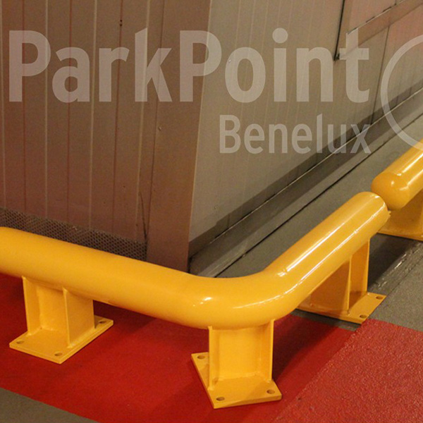 Aanrijdbeveiliging balk voor magazijn en bedrijfsterrein