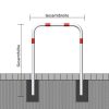FIETSHEKKEN GEGALVANISEERD Ø 48 X 2,5 MM-001