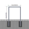 FIETSHEKKEN RVS Ø 48 MM-005