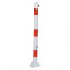 NEERKLAPBARE AFZETPAAL STAAL ROND 76 MM 90 CM HOOG VERWIJDERBAAR MET SLOT-002