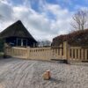 Poort met draaideur Poort met draaideur