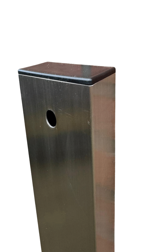 RVS montagezuil – 120 B x 1500 H mm – 2