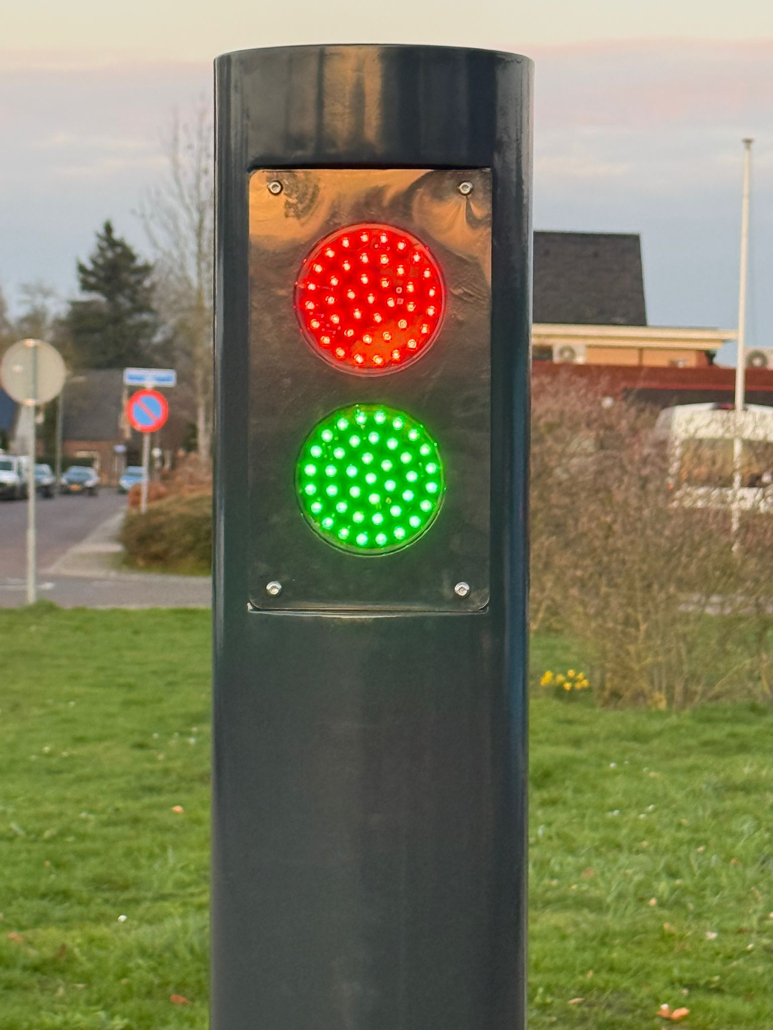 Stoplicht lampen Stoplicht bollard ParkPoint