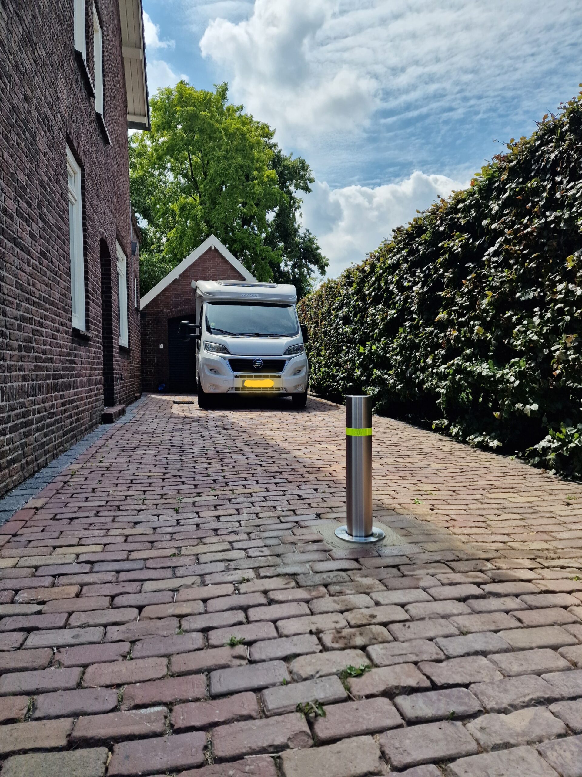 Camper Beveiligen met paal ParkPoint