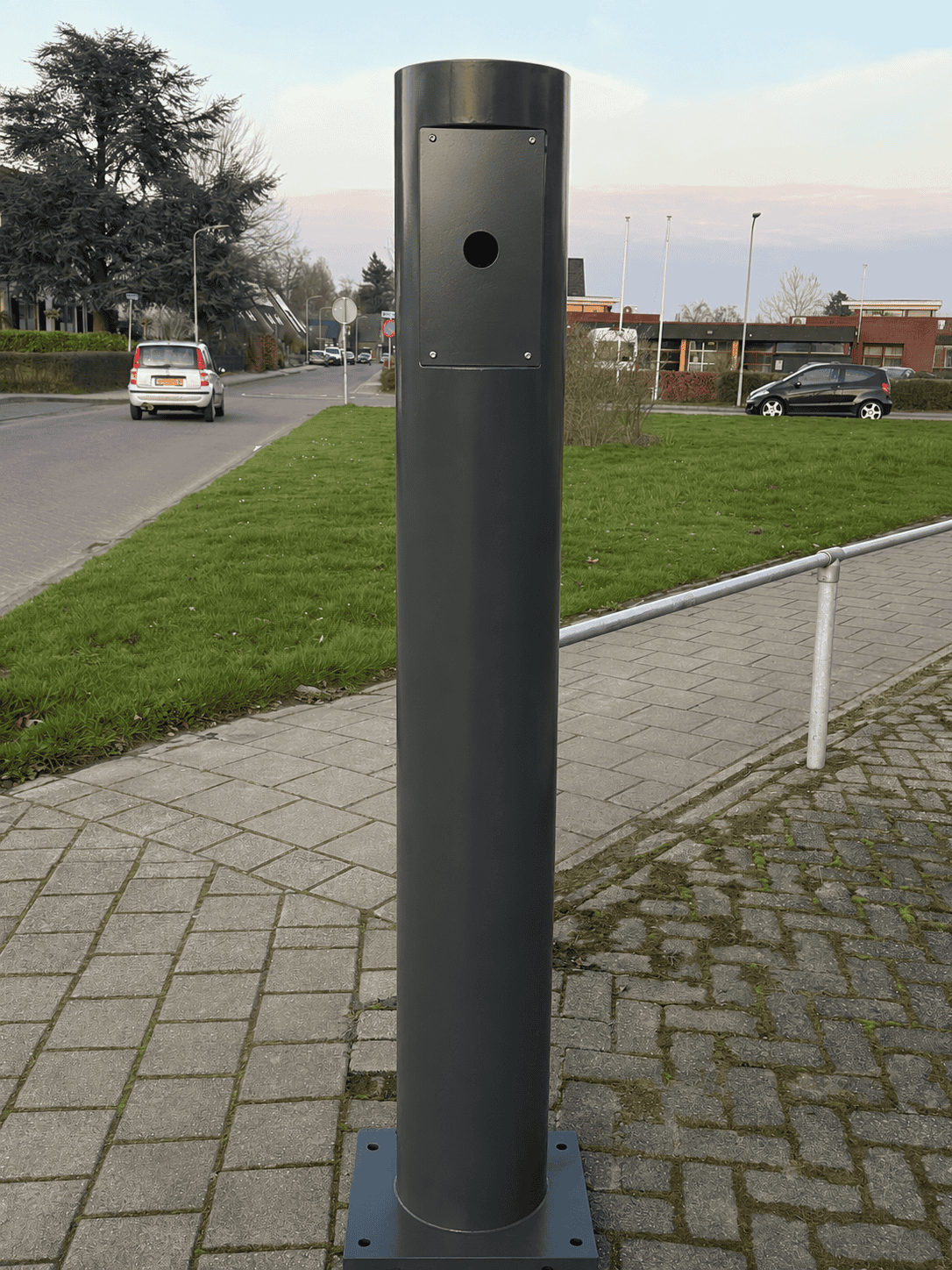 Aanmeldzuil ral 7016 Aanmeldzuil