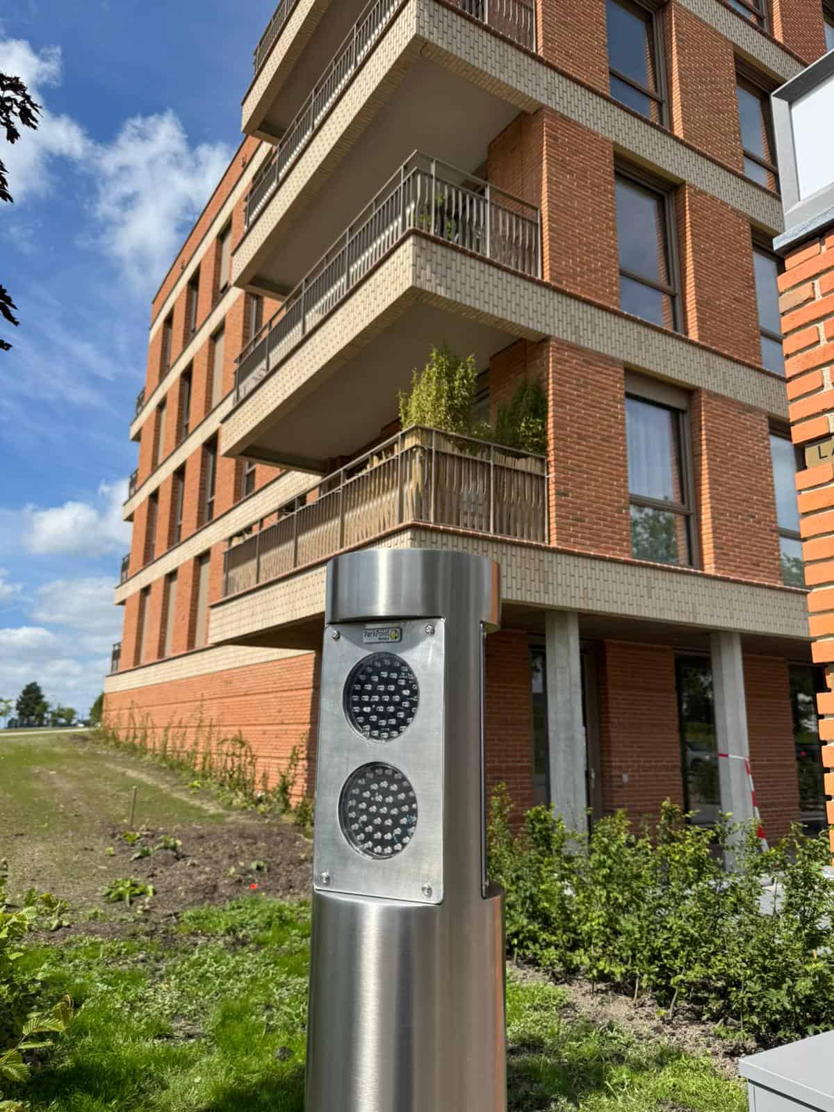 Stopilcht in Zuil RVS
