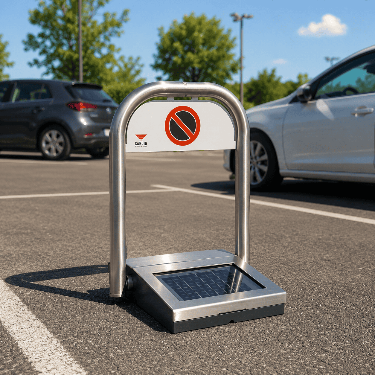 Cardin Parkeerbeugel Cardin automatische parkeerbeugel van ParkPoint