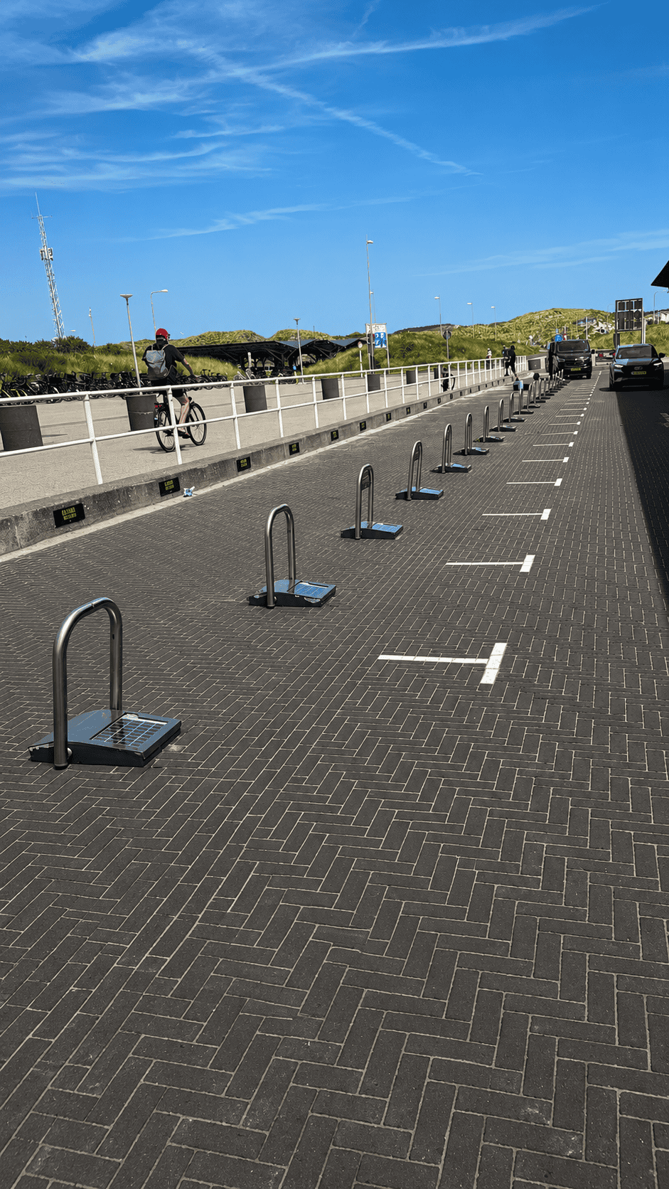 Cardin automatische parkeerbeugel van parkpoint 