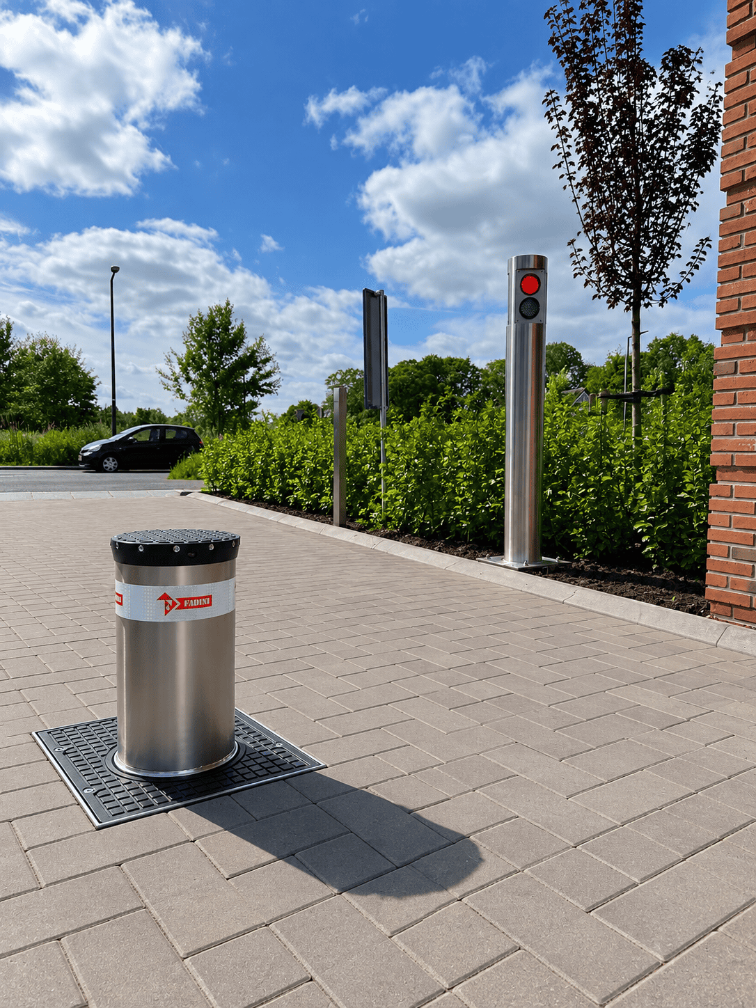 Fadini RVS met stoplicht van Parkpoint